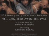 Promotional poster for the shortfilm ‘Carmen’ (Aquamarina Productions, 2009)